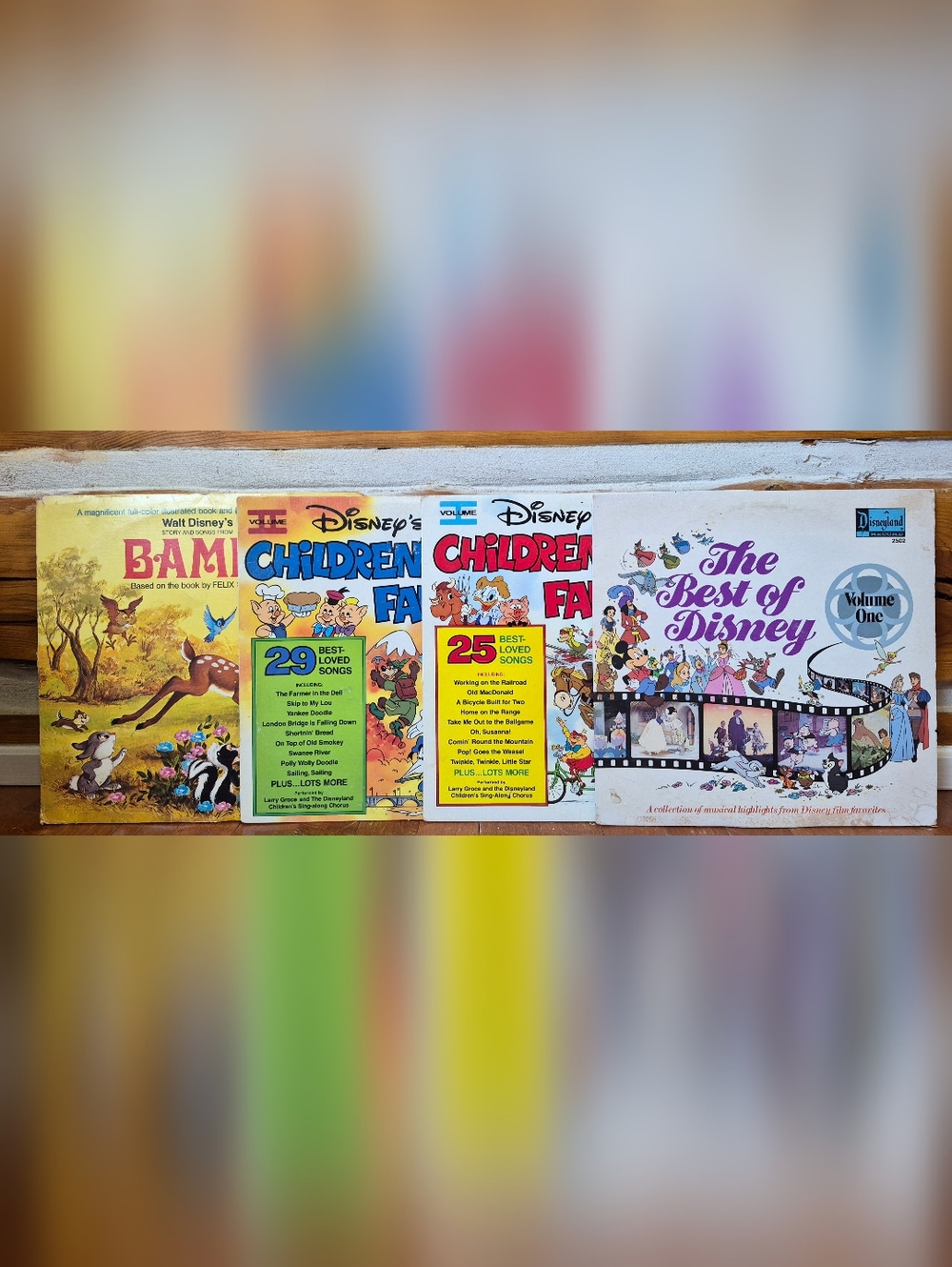 Disney Vinyl Records